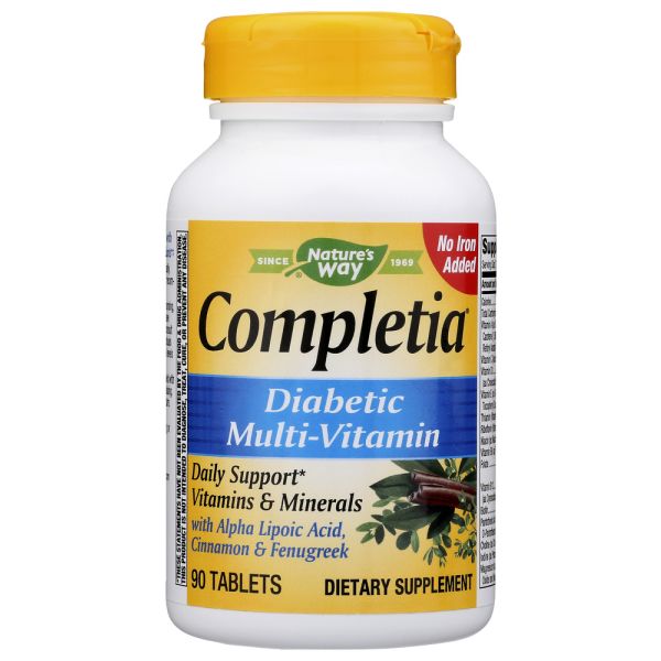NATURES WAY: Completia Diabetic, 90 tb