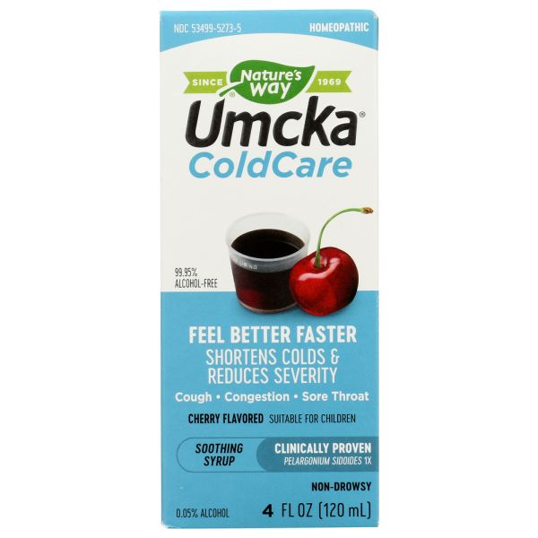 NATURES WAY: Umcka ColdCare Cherry Flavor, 4 Oz