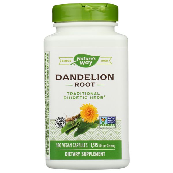NATURES WAY: Dandelion Root, 180 cp