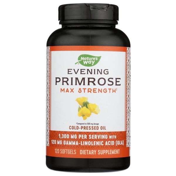 NATURES WAY: Evening Primrose Oil Max Strength, 120 sg