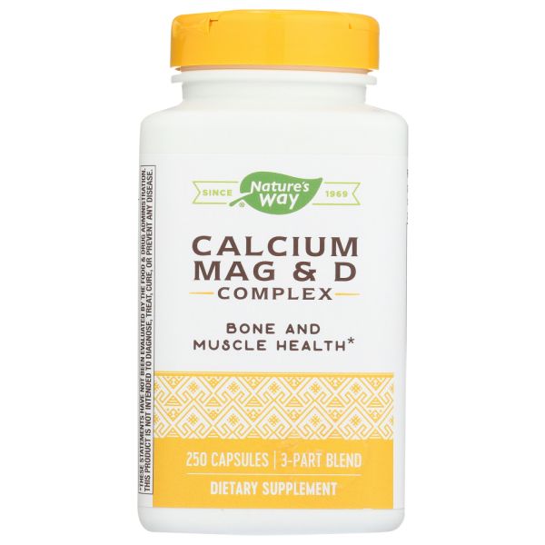 NATURES WAY: Calcium Magnesium Vitamin D, 250 cp
