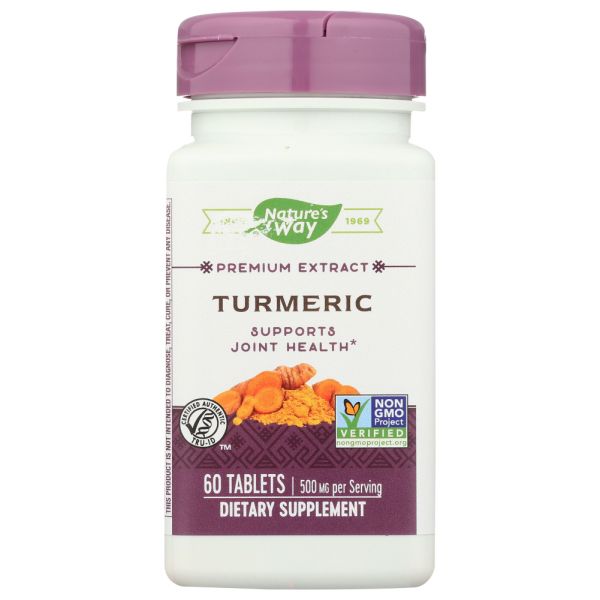 NATURES WAY: Premium Extract Turmeric, 60 tb