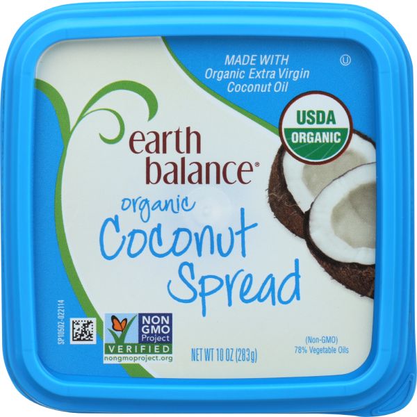 EARTH BALANCE: Coconut Spread Organic, 10 oz