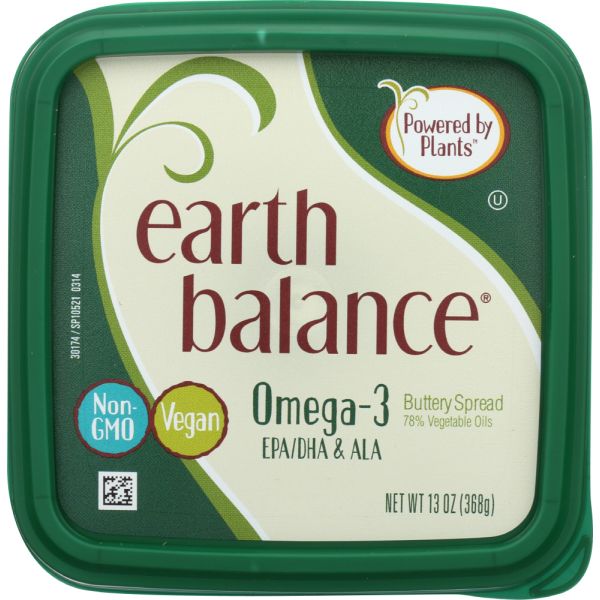 EARTH BALANCE: Omega-3 Buttery Spread, 13 oz