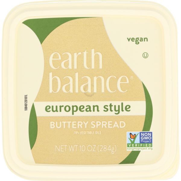 EARTH BALANCE: Europe Style Butter Spread, 10 oz