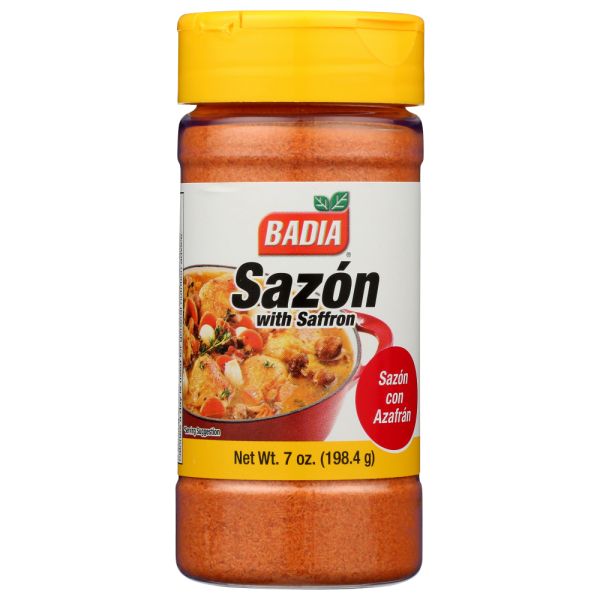 BADIA: Sazon with Saffron, 7 oz