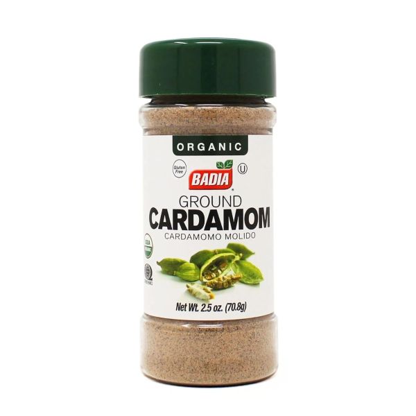 BADIA: Organic Ground Cardamom, 2.5 oz