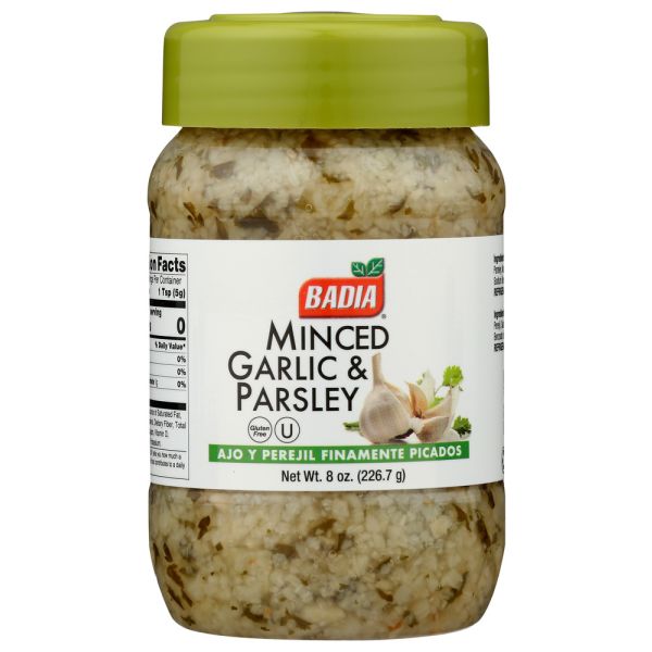 BADIA: Spice Garlic Minced Parsl, 8 OZ