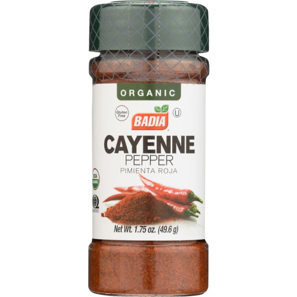 BADIA: Organic Cayenne Pepper, 1.75 oz