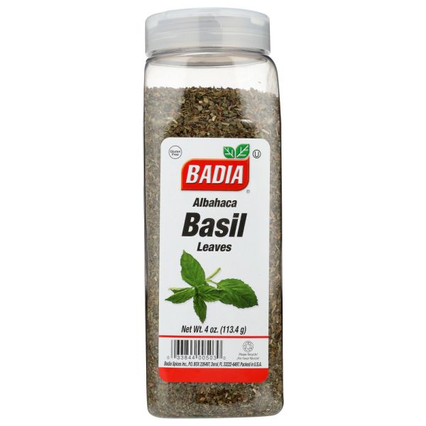 BADIA: Basil Leaves, 4 oz