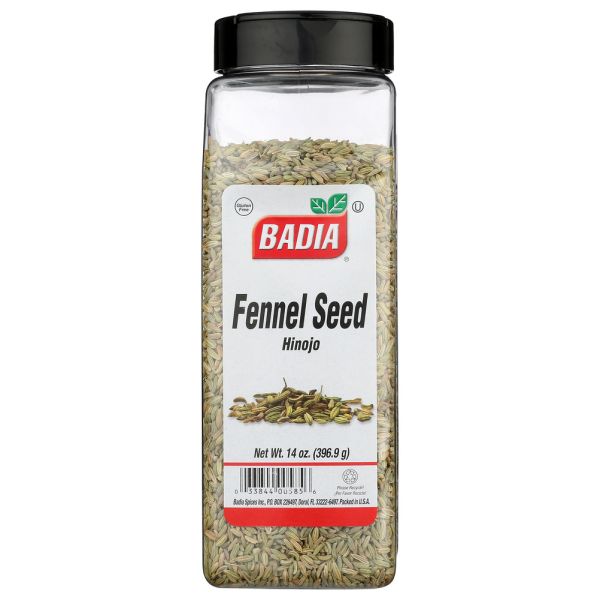 BADIA: Fennel Seed Whole, 14 oz