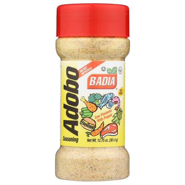 BADIA: Seasoning Adobo W Pepper, 12.75 OZ