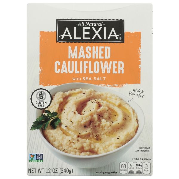 ALEXIA: Mashed Cauliflower with Sea Salt, 12 oz