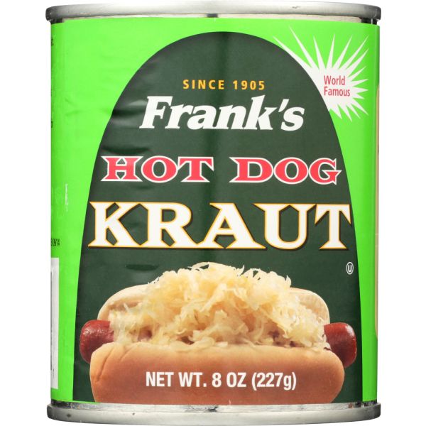 FRANKS: Hot Dog Sauerkraut, 8 oz