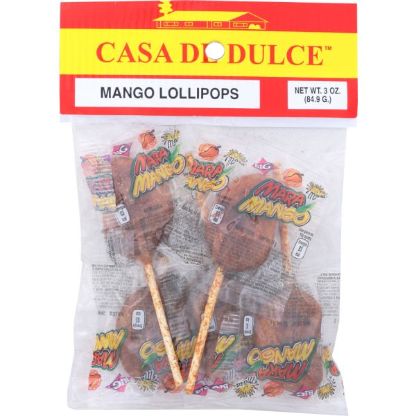 CASA DE DULCE: Paletas De Mangos, 3 oz
