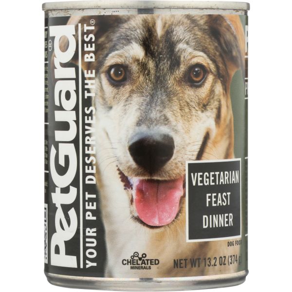 PETGUARD: Dog Adult Vegetarian Feast, 13.2 oz