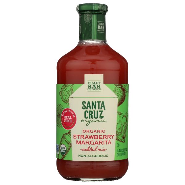 SANTA CRUZ ORGANIC: Organic Strawberry Margarita Mixer, 33.8 fo