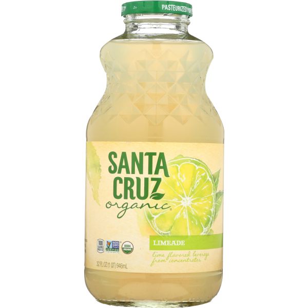 SANTA CRUZ: Organic Limeade Juice, 32 oz