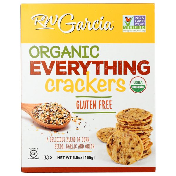 RW GARCIA: Crackers Evrything 3 Seed, 5.5 oz