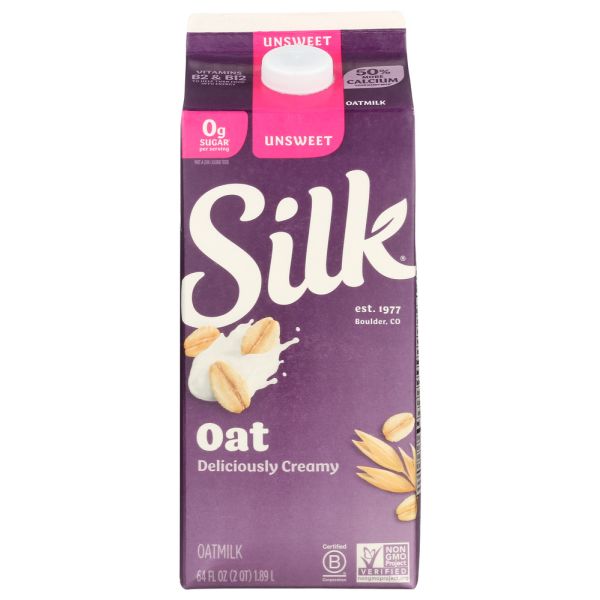 SILK: 0g Sugar Oatmilk, 64 fo