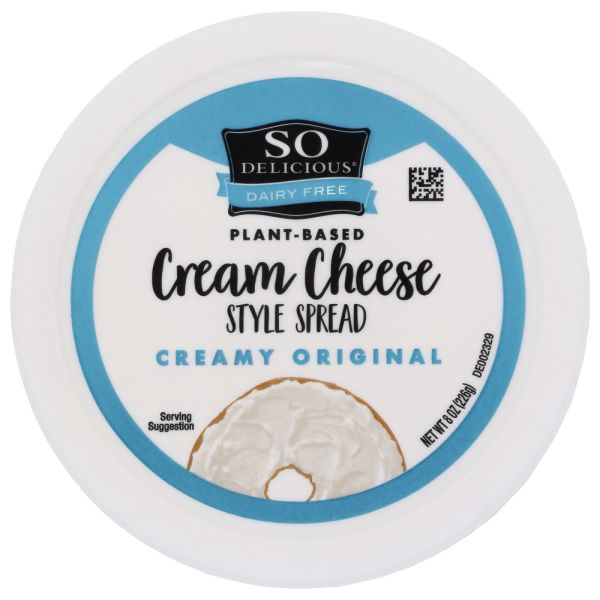 SO DELICIOUS: Cream Cheese Original, 8 oz