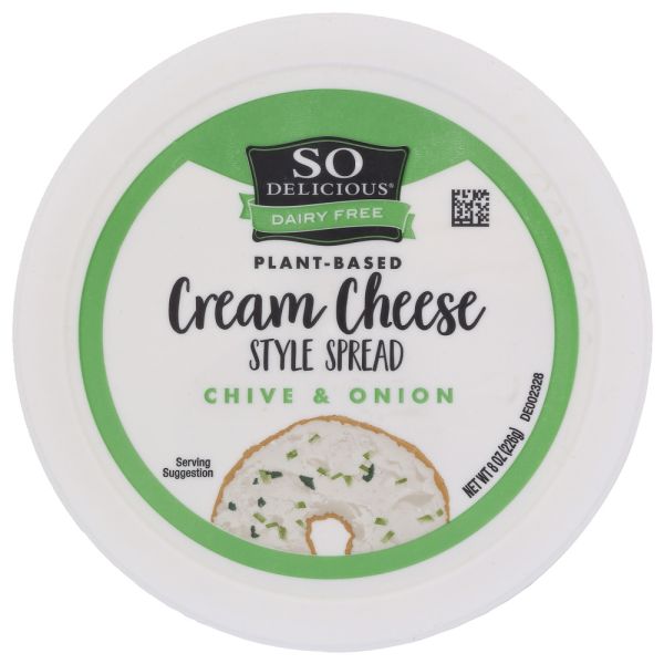 SO DELICIOUS: Cream Cheese Chive, 8 oz