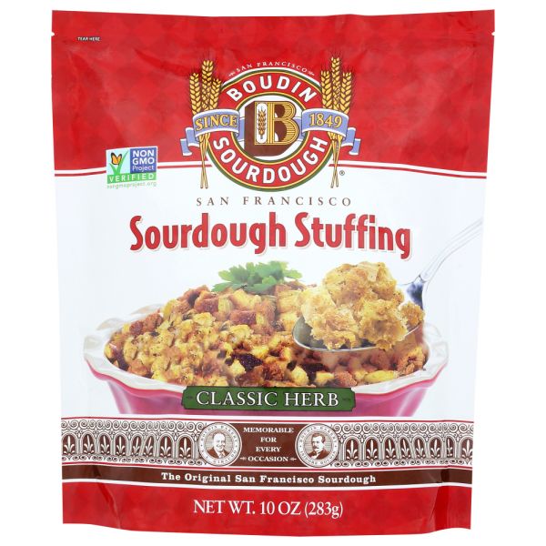 BOUDIN SOURDOUGH: Stuffing Sourdough, 10 oz