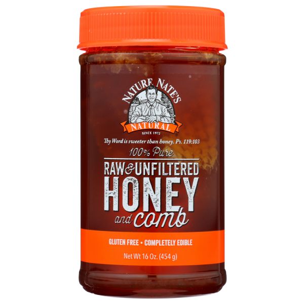 NATURE NATES: Honey W Comb Classic, 16 oz