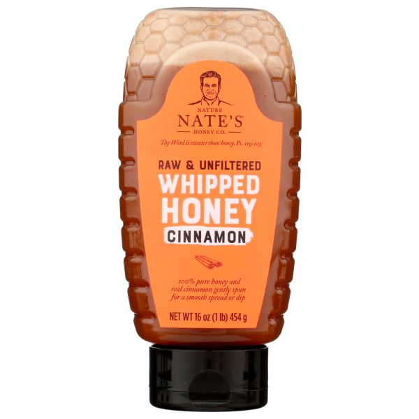 NATURE NATES: Honey Whipped Cinnamon, 16 OZ