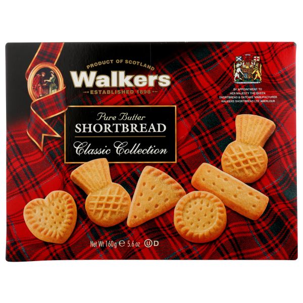 WALKERS: Assorted Shortbread, 5.6 oz