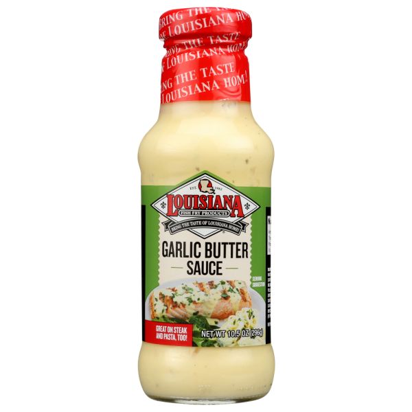 LOUISIANA FISH FRY: Garlic Butter Sauce, 10.5 oz