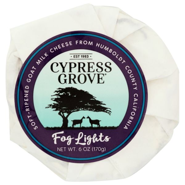 CYPRESS GROVE: Fog Lights Goat Cheese, 6 oz
