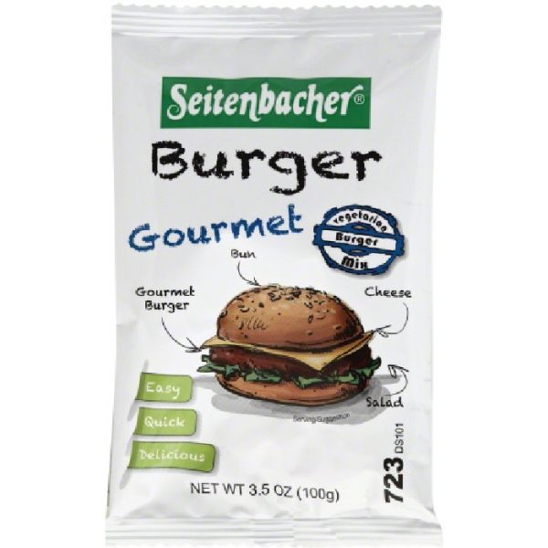 SEITENBACHER: Mix Vegetarian Burger Gourmet, 3.5 oz
