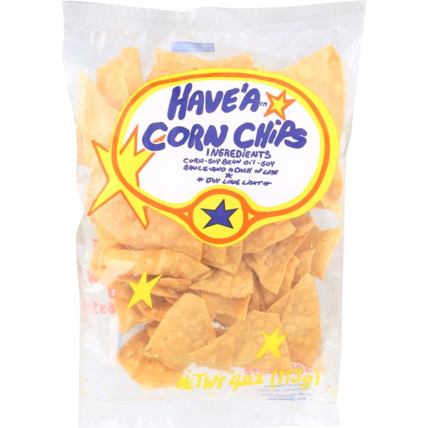 HAVE A NATURAL: Corn Chips, 4 oz