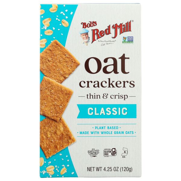 BOBS RED MILL: Crackers Oat Classic, 4.25 oz