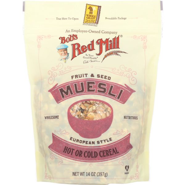 BOBS RED MILL: Fruit and Seed Muesli Cereal, 14 oz