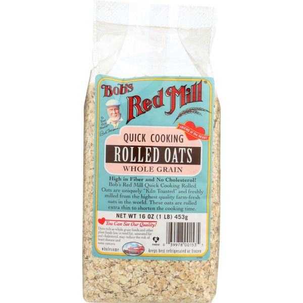 BOBS RED MILL: Oats Quick Rolled, 16 oz
