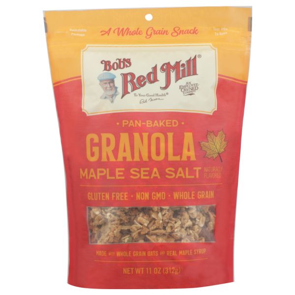 BOBS RED MILL: Homestyle Maple Sea Salt Granola, 11 OZ
