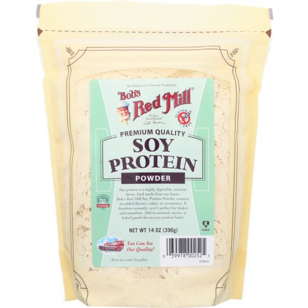 BOB'S RED MILL: Premium Quality Soy Protein Powder, 14 oz