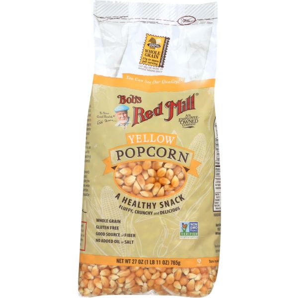 BOBS RED MILL: Yellow Popcorn, 27 oz