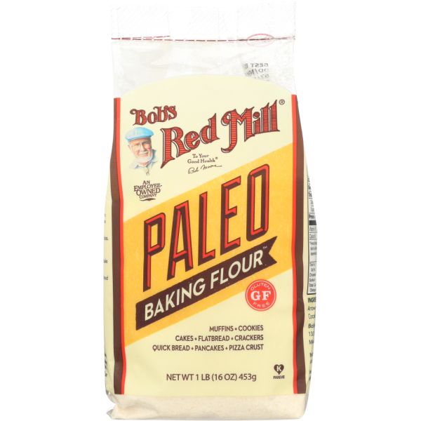 BOBS RED MILL: Flour Baking Paleo Gluten Free, 16 oz