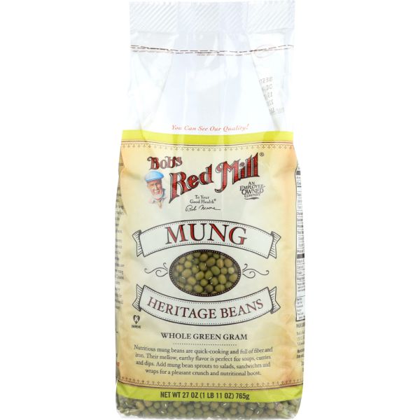 BOBS RED MILL: Mung Beans, 27 oz