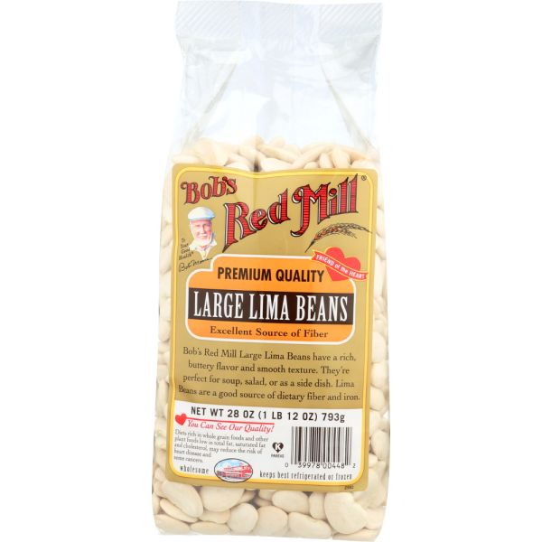 BOBS RED MILL: Beans Lima Large, 28 oz