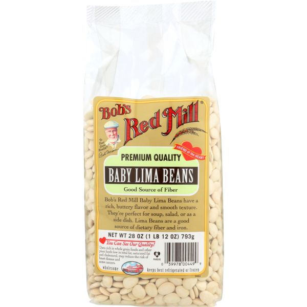 BOBS RED MILL: Beans Lima Baby, 28 oz