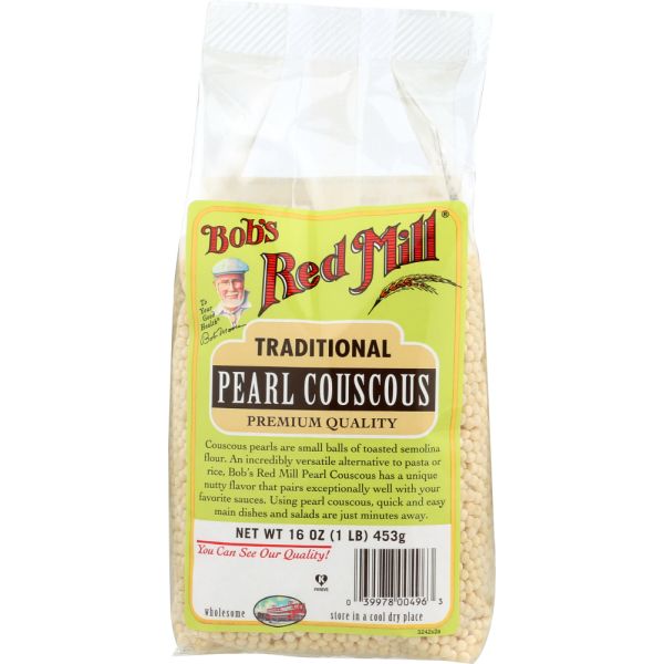 BOBS RED MILL: Traditional Pearl Couscous, 16 oz