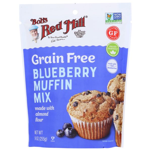 BOBS RED MILL: Mix Muffin Blueberry Grfr, 9 oz
