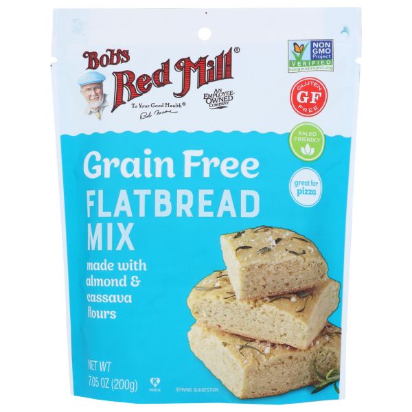 BOBS RED MILL: Mix Flatbread Grain Free, 7.05 oz