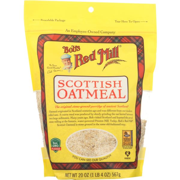 BOBS RED MILL: Scottish Oatmeal, 20 oz