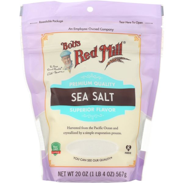 BOBS RED MILL: Sea Salt, 20 oz