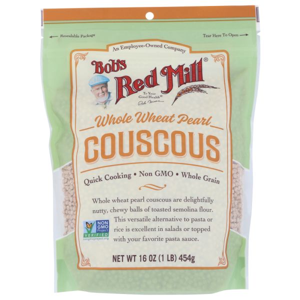BOB'S RED MILL: Whole Wheat Pearl Couscous, 16 oz